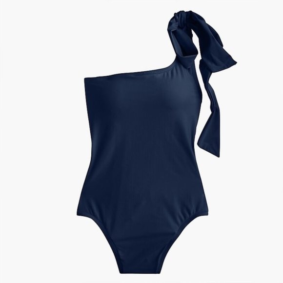 J. Crew Factory Other - J. Crew Bow One-Shoulder One Piece Swimsuit